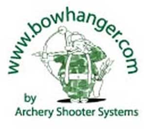 Bow hanger by Archery Shooter Systems logo