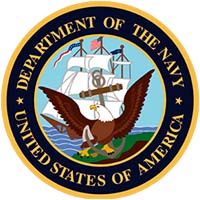 Military Department Of The Navy Logo - United States of America